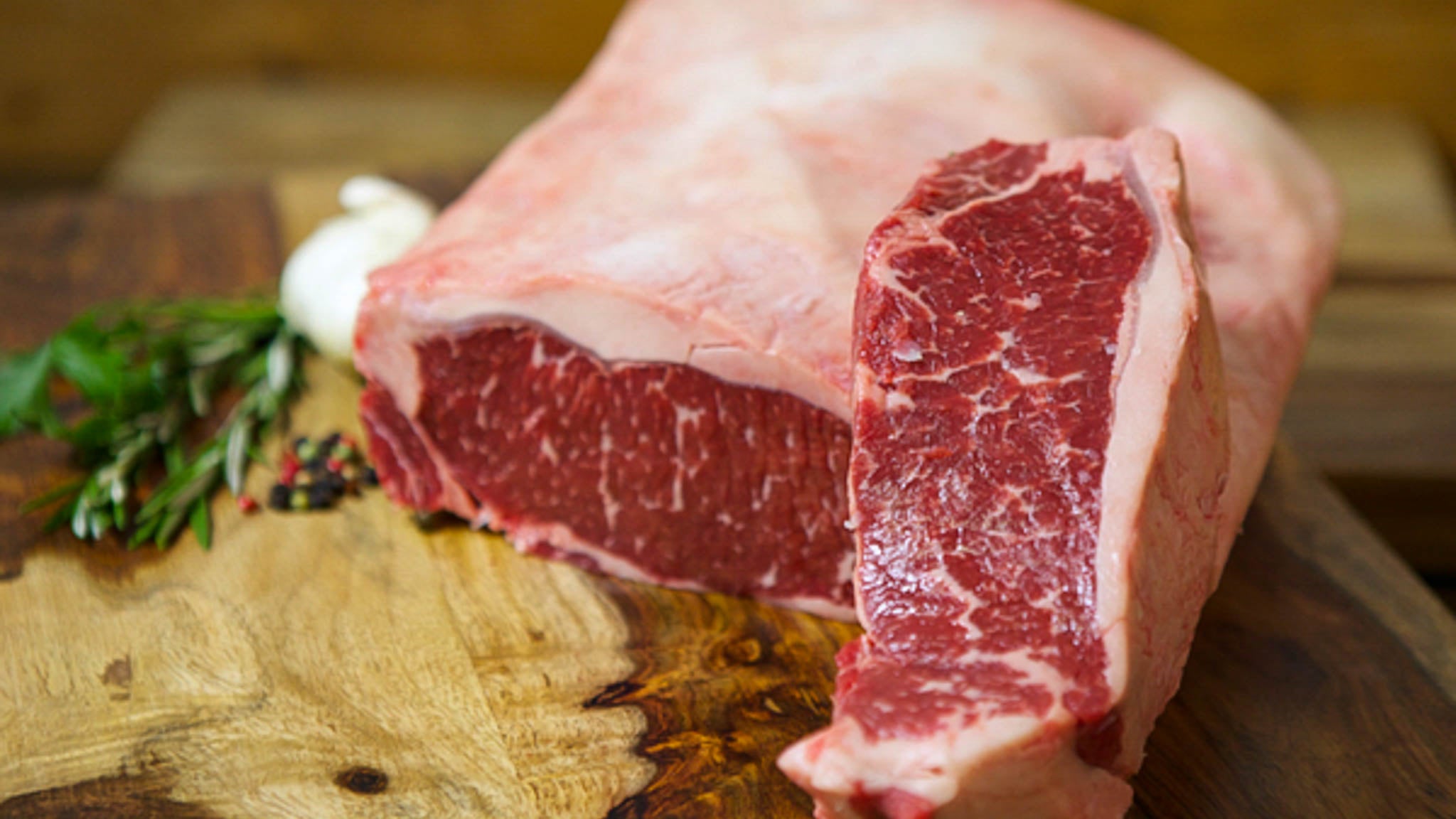 Strip Loin Beef Steak, Your Fresh Market, 1 Steak, AAA Angus Beef, 0.20 -  0.50 kg 
